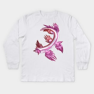 Lesbian Nudibranch Kids Long Sleeve T-Shirt